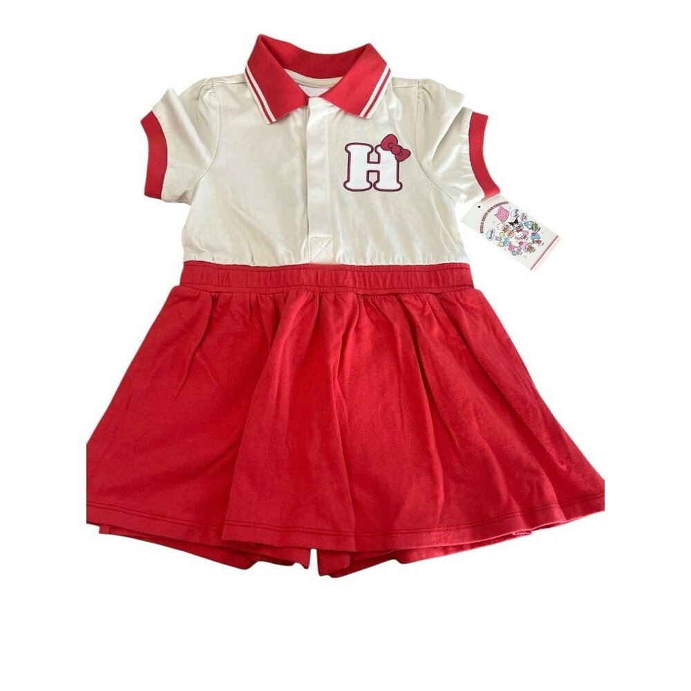 Sanrio Hello Kitty Tennis Toddler Romper BoxLunch Exclusive 3T New